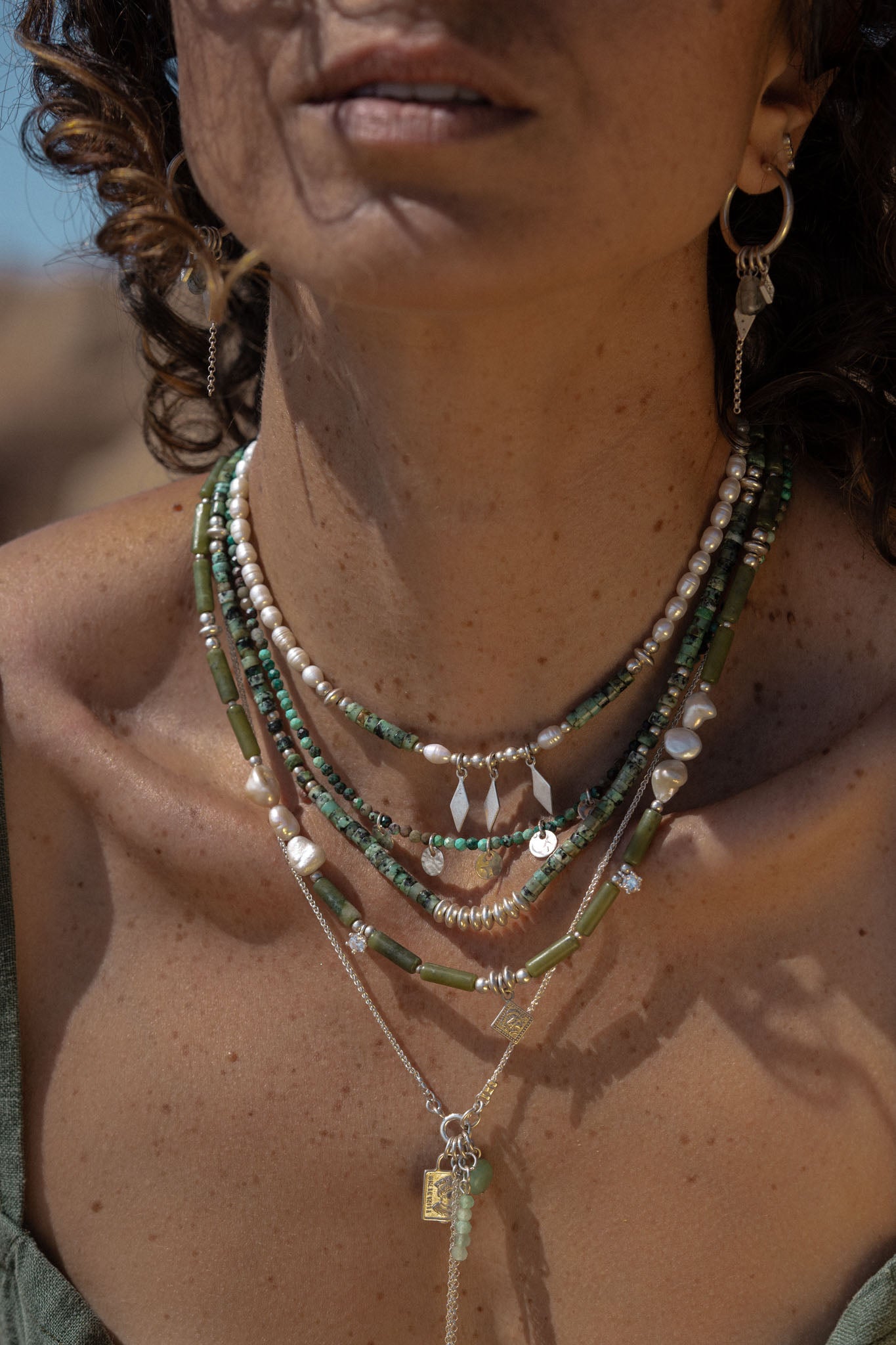 Africa Necklace | Green