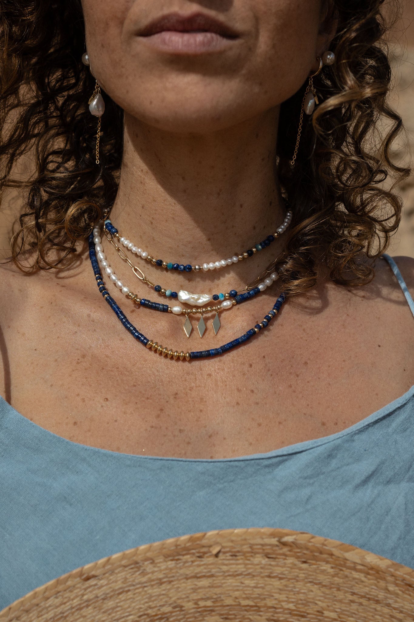 Africa Necklace | Blue