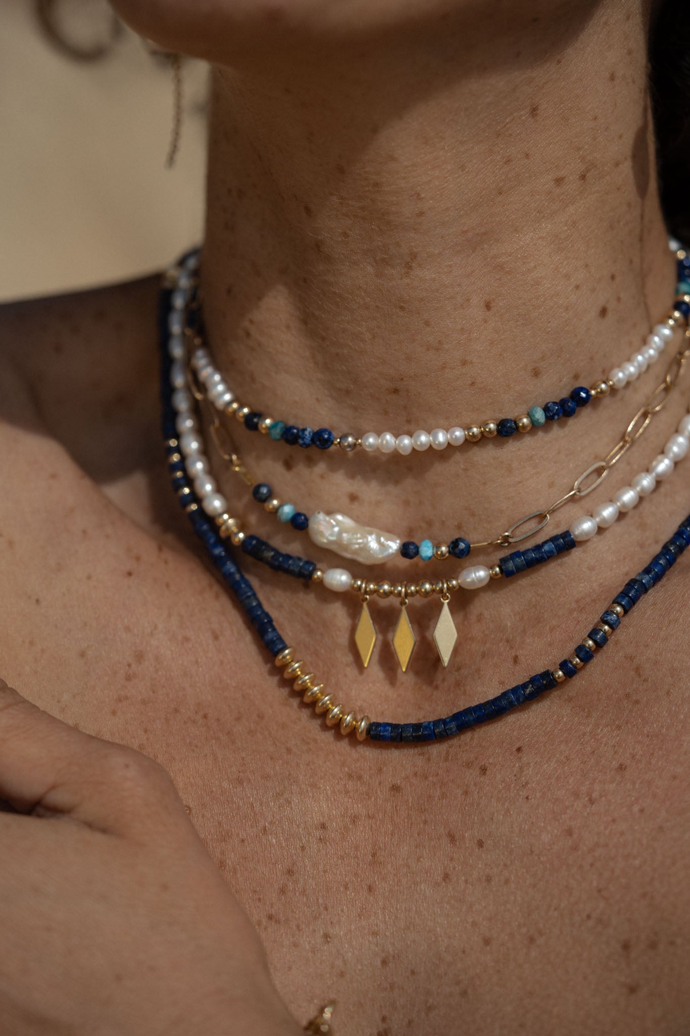 Prince Necklace | Blue