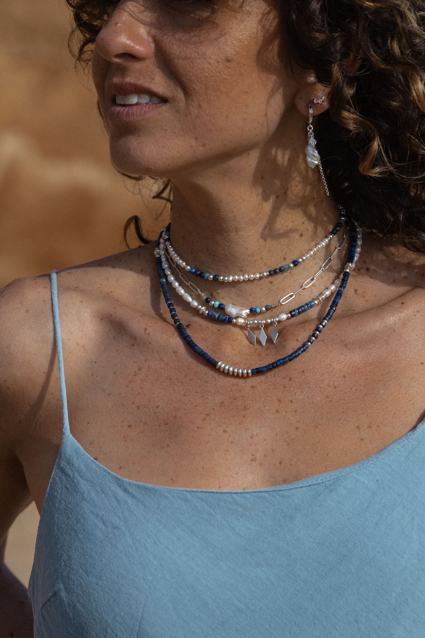 Prince Necklace | Blue