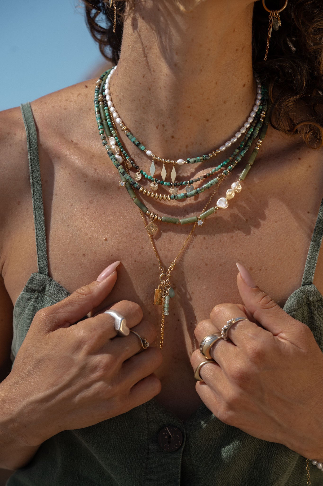Prince Necklace | Green