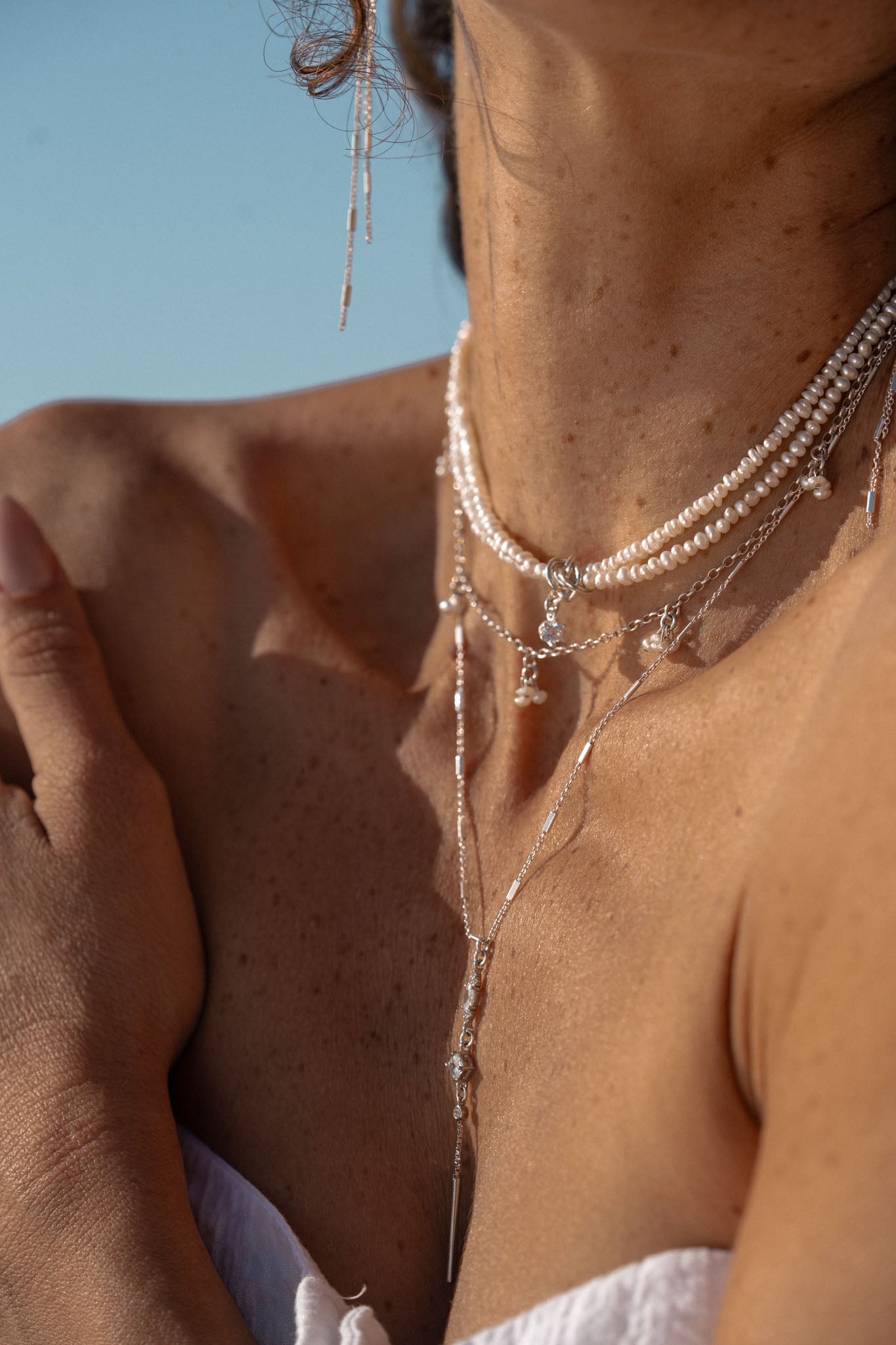 Pearl Drops Necklace