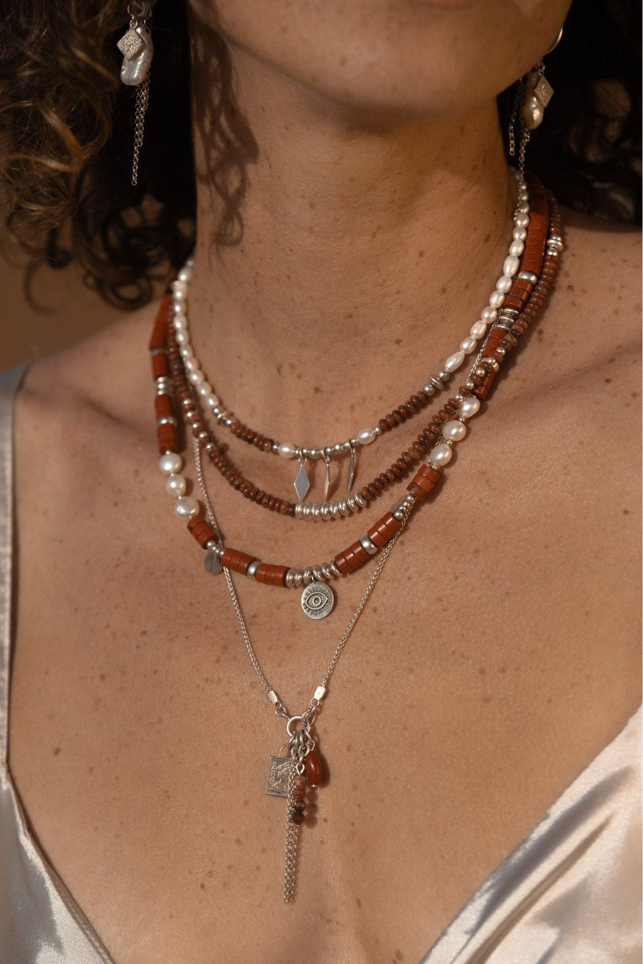 Arena Necklace | Red