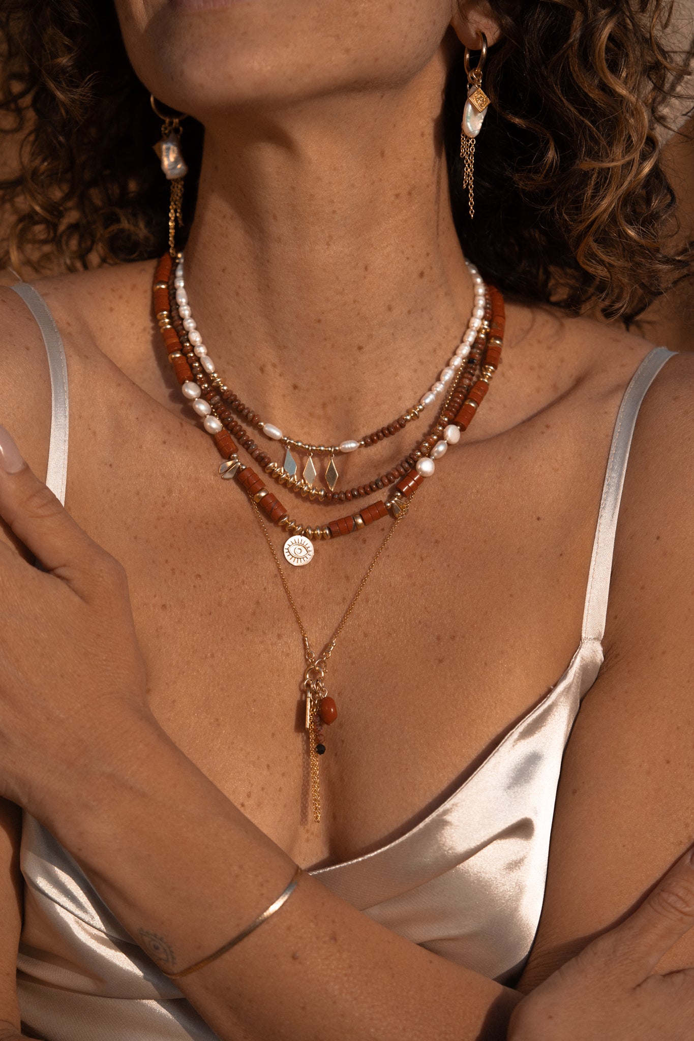 Arena Necklace | Red