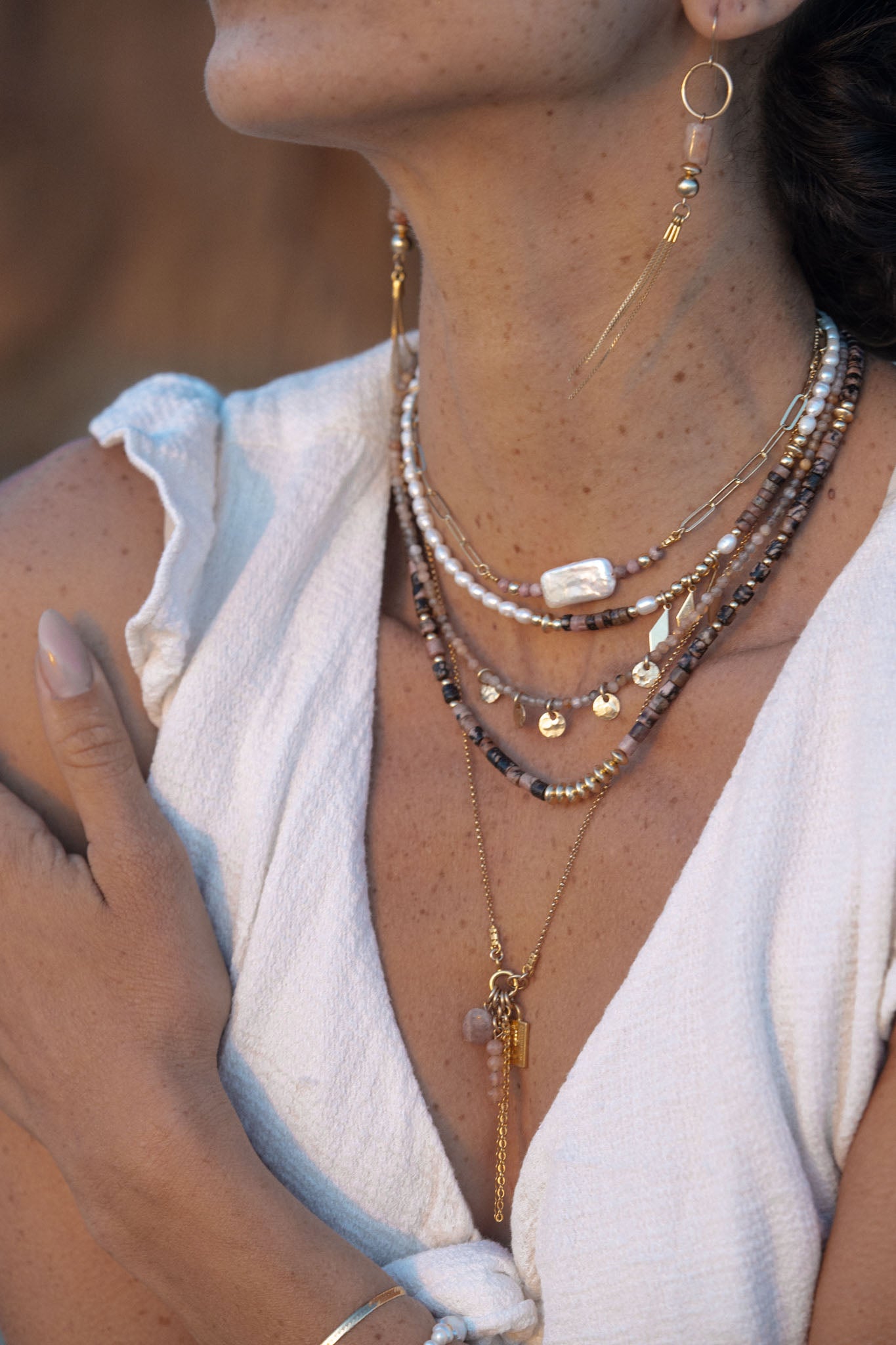 Africa Necklace | Pink