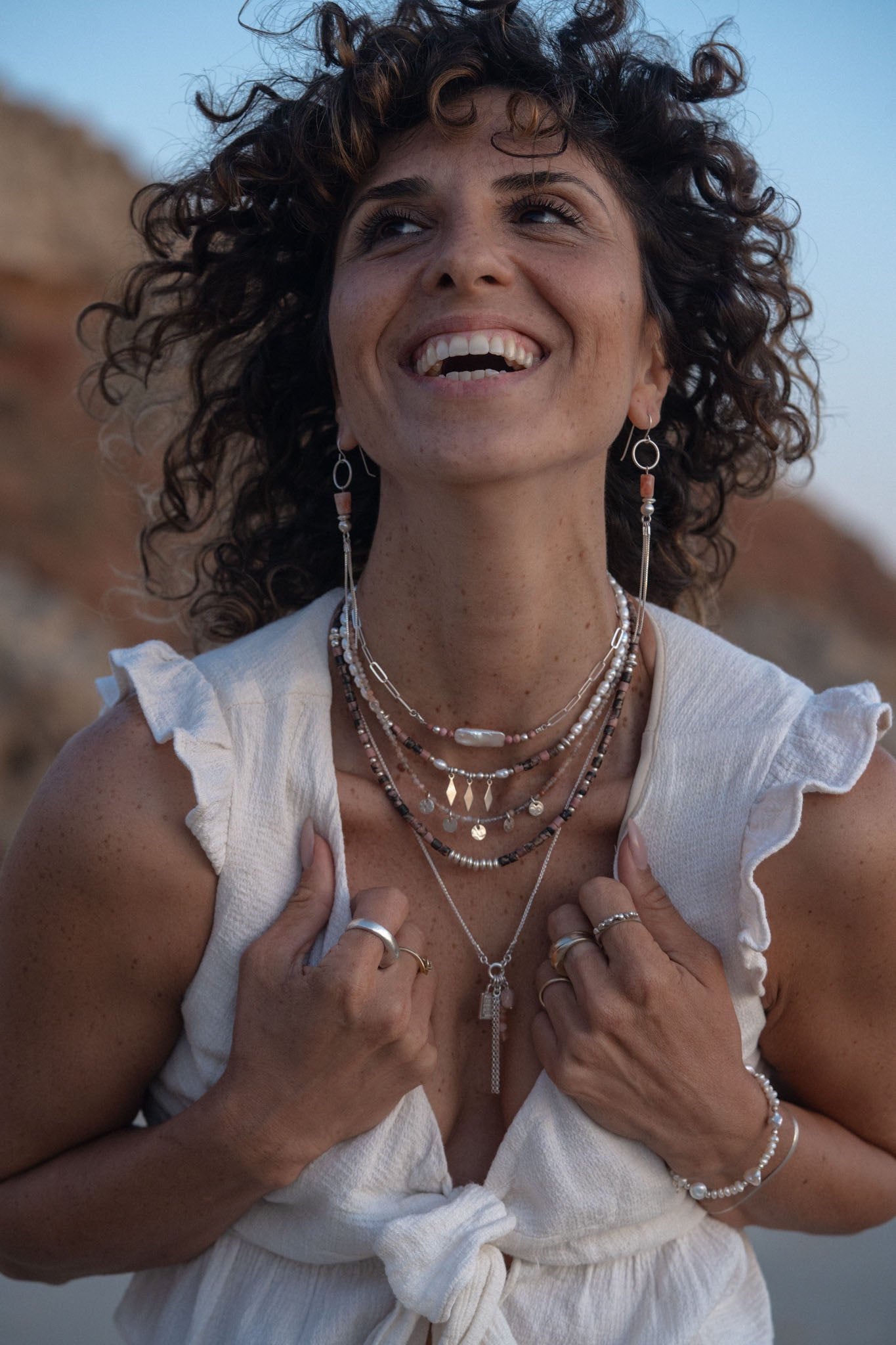 Arena Necklace | Pink