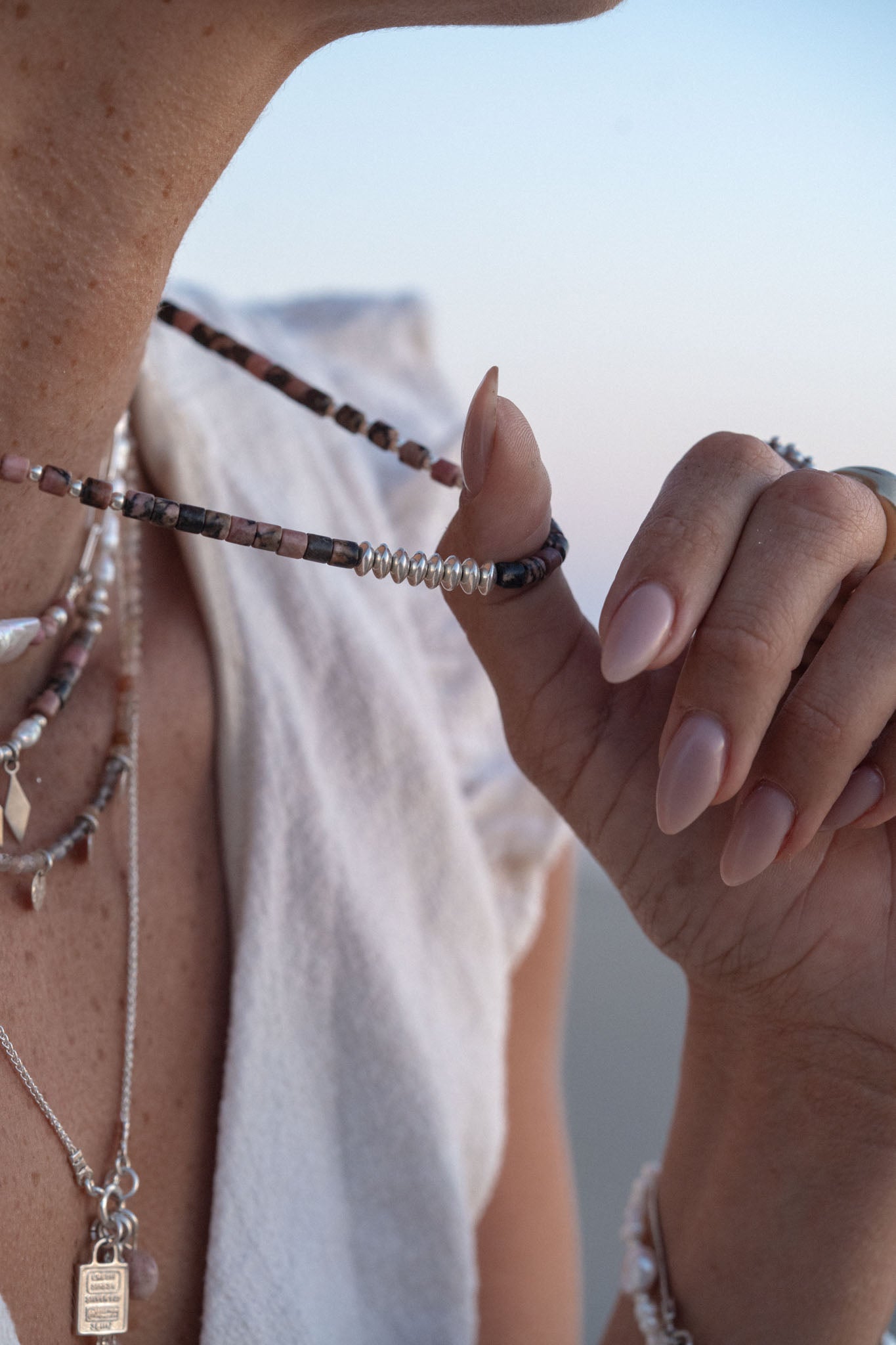 Africa Necklace | Pink