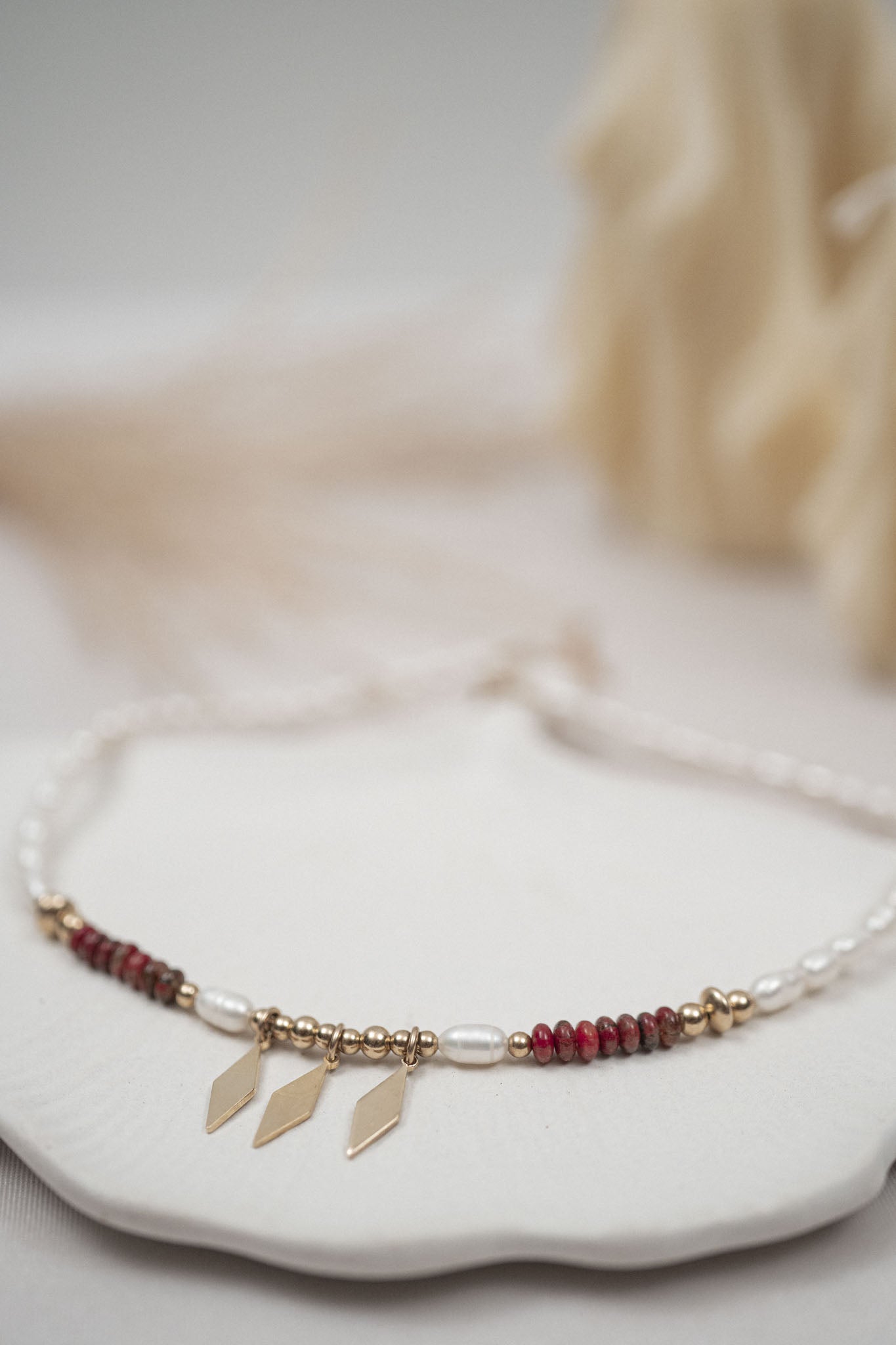 Prince Necklace | Red