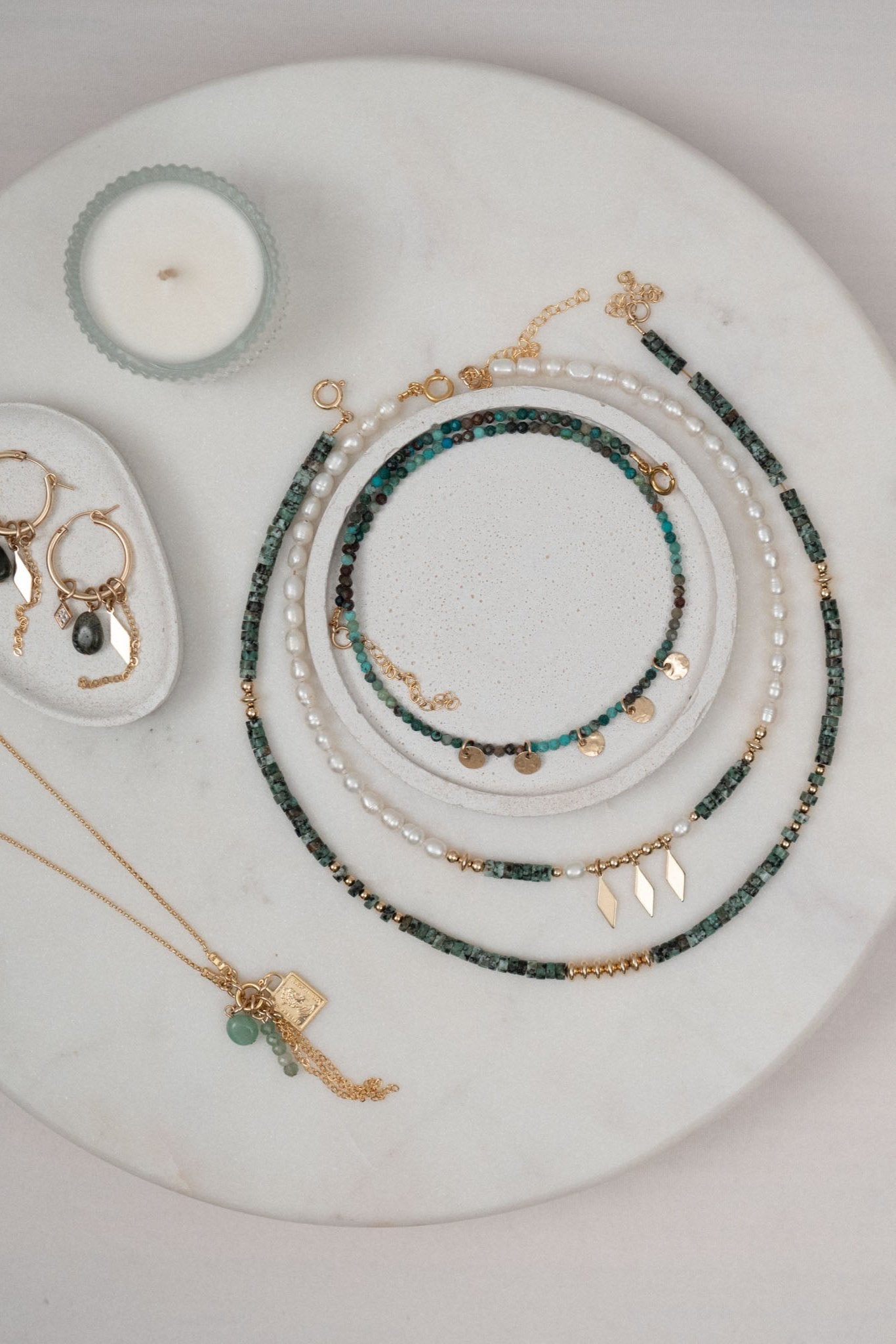 Prince Necklace | Green