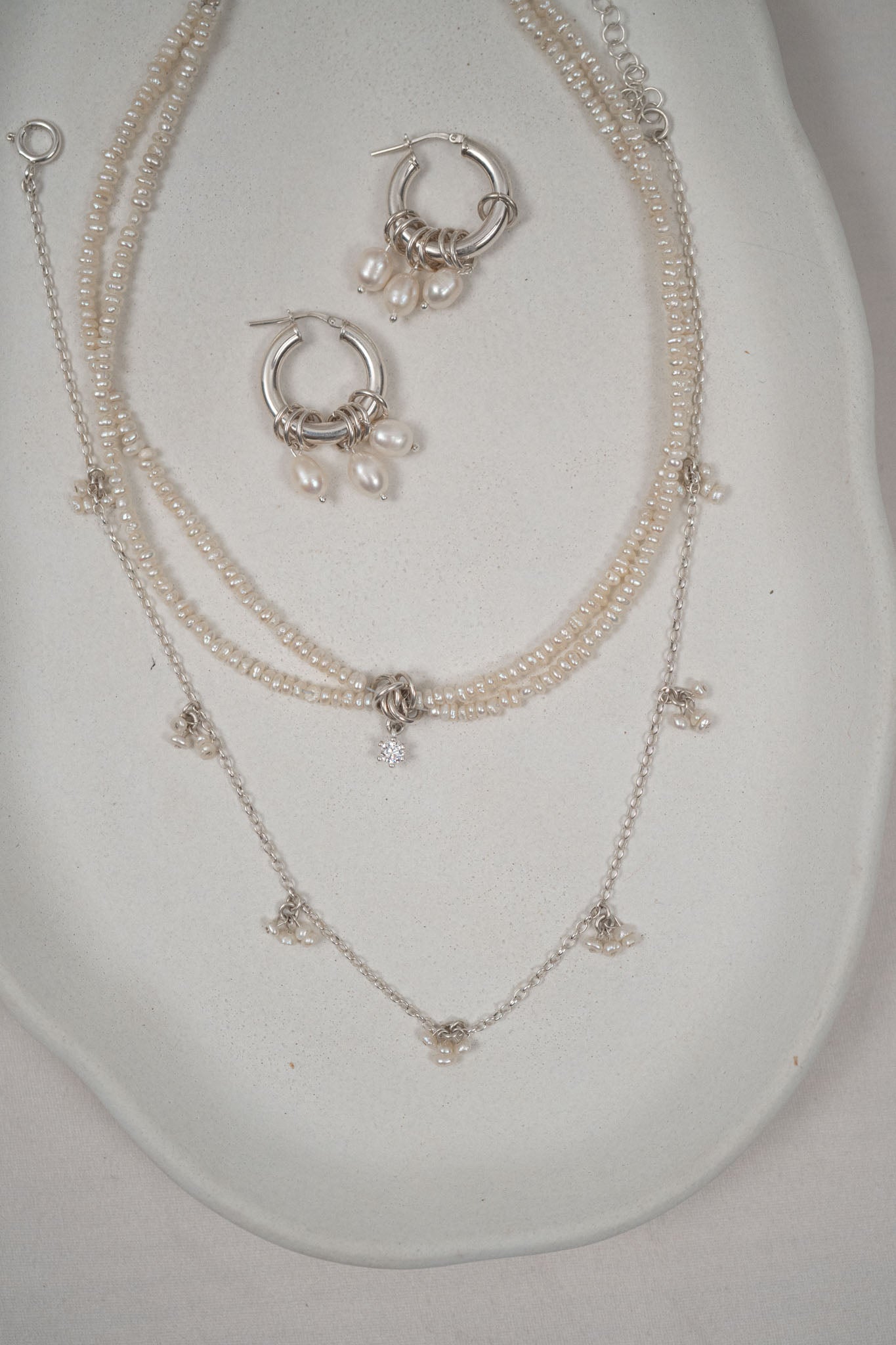 Pearl Drops Necklace